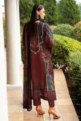 Y-906 | 3PC Unstitched Luxury Lawn Collection Riwayat By Ramsha